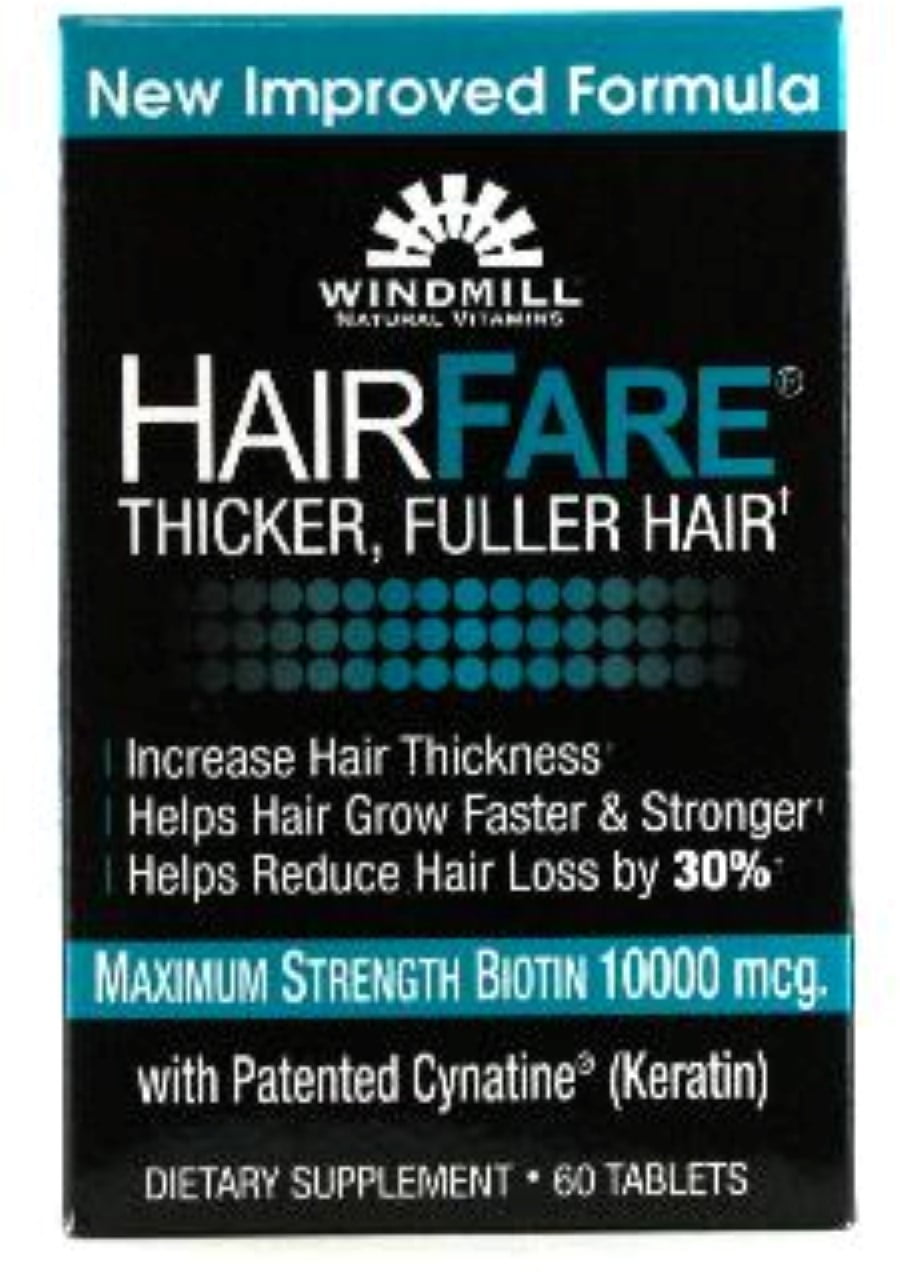 HAIR FARE Caplets 60 Caplets (Pack of 3)