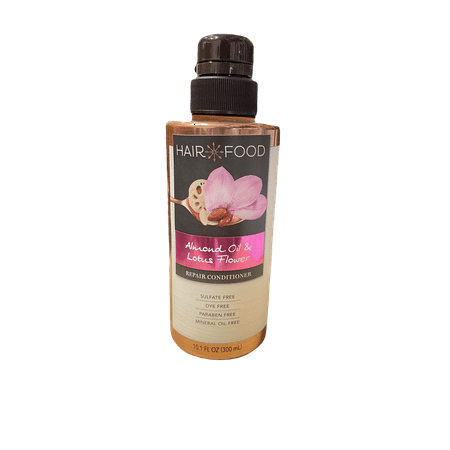 HAIR FOOD Almond Oil & Lotus Flower Repair Conditioner, 10.1 fl oz