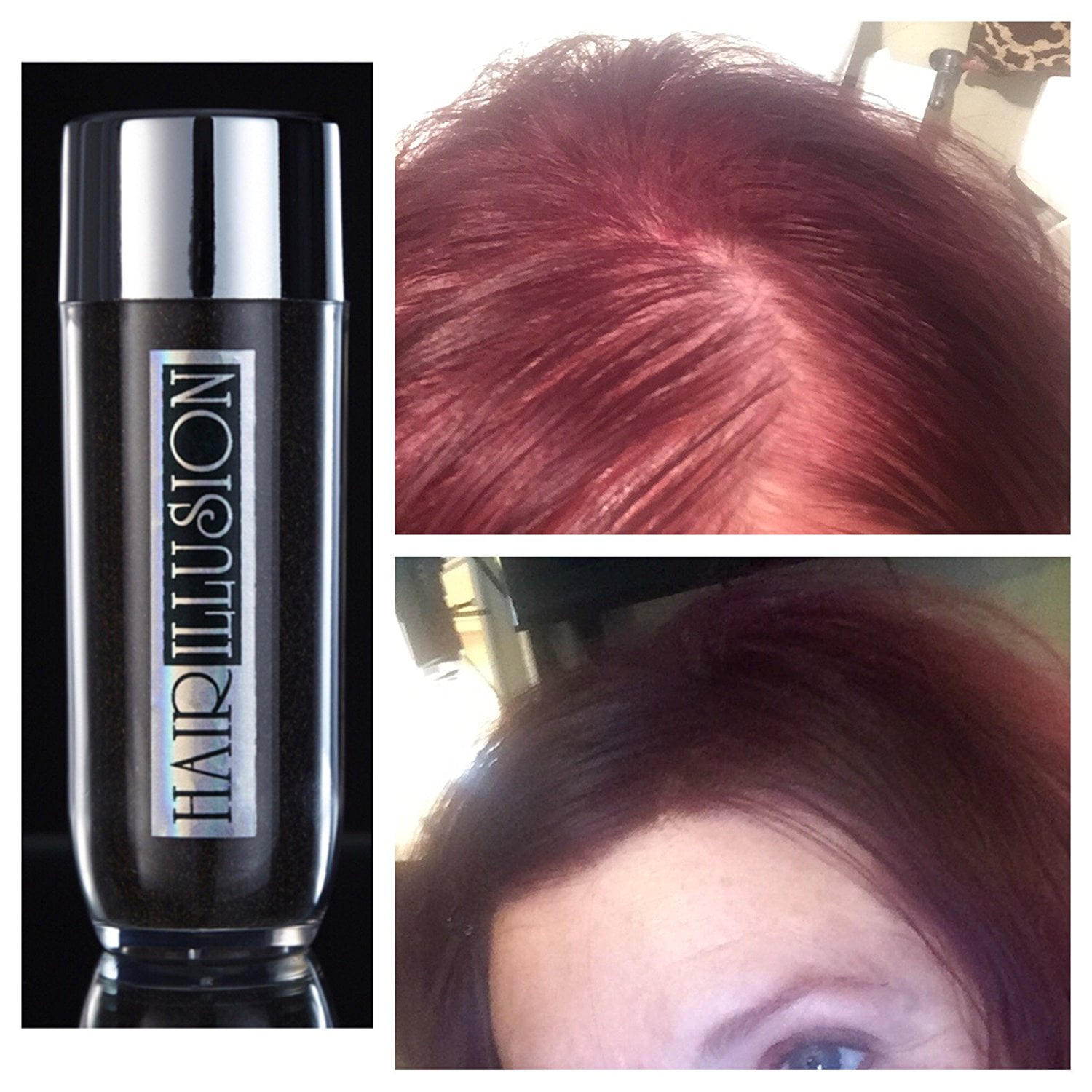 HAIR ILLUSION - 100% Real Human Hair Fibers - Not Synthetic - For Men ...