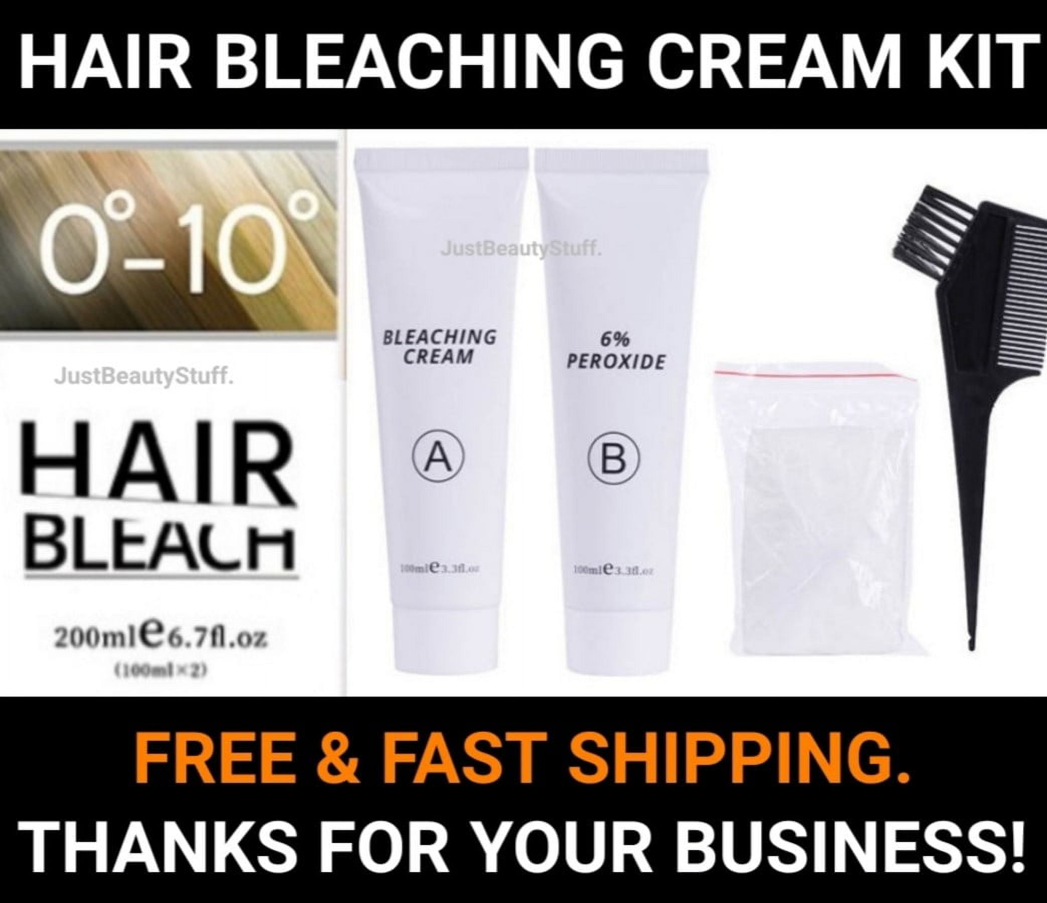 HAIR LIGHTENING CREAMBLEACH HAIR UP TO 10 SHADES IN MINUTES1 KIT