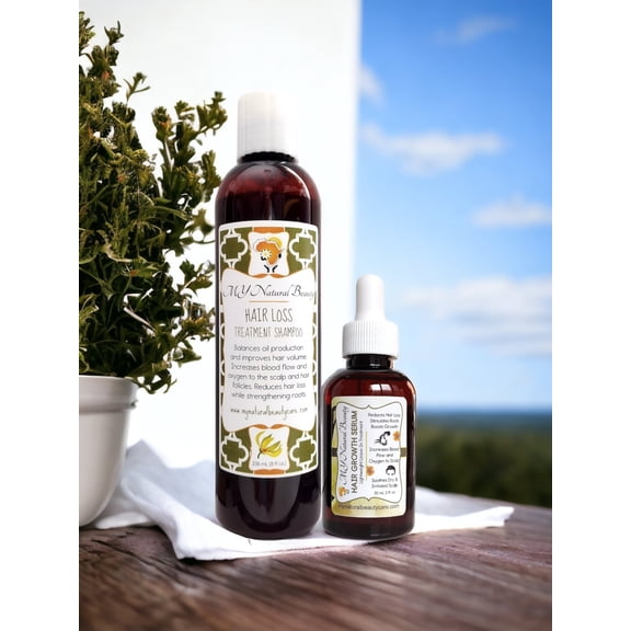 HAIR LOSS COMBO | SHAMPOO and HAIR GROWTH OIL