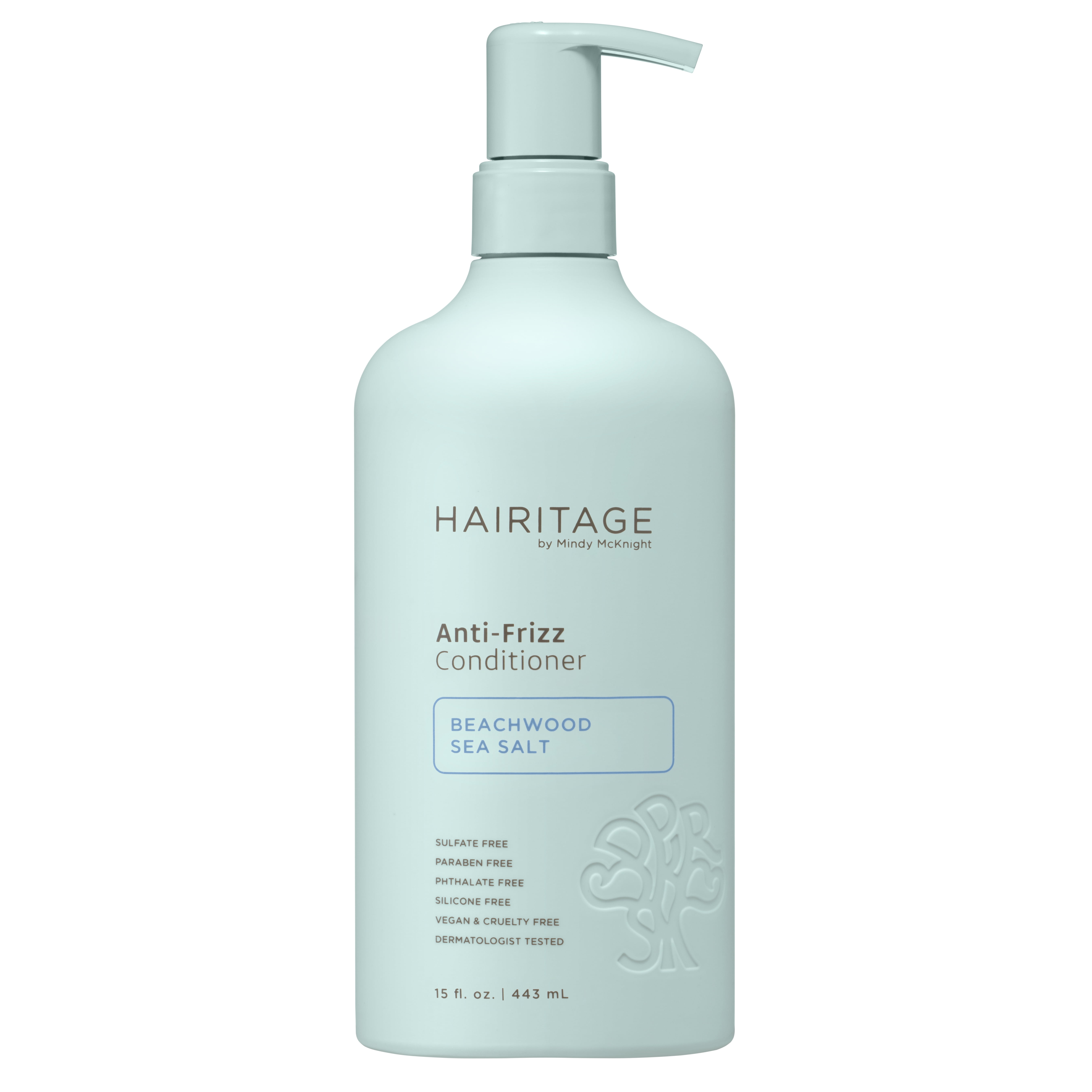 HAIRITAGE Beachwood Sea Salt Anti-Frizz Conditioner, 15 fl oz