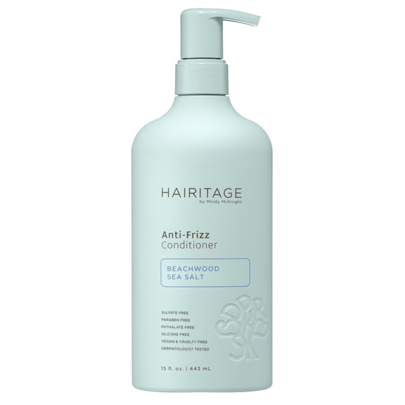 HAIRITAGE Next Gen, Beachwood Sea Salt Anti-Frizz Conditioner, 15 oz