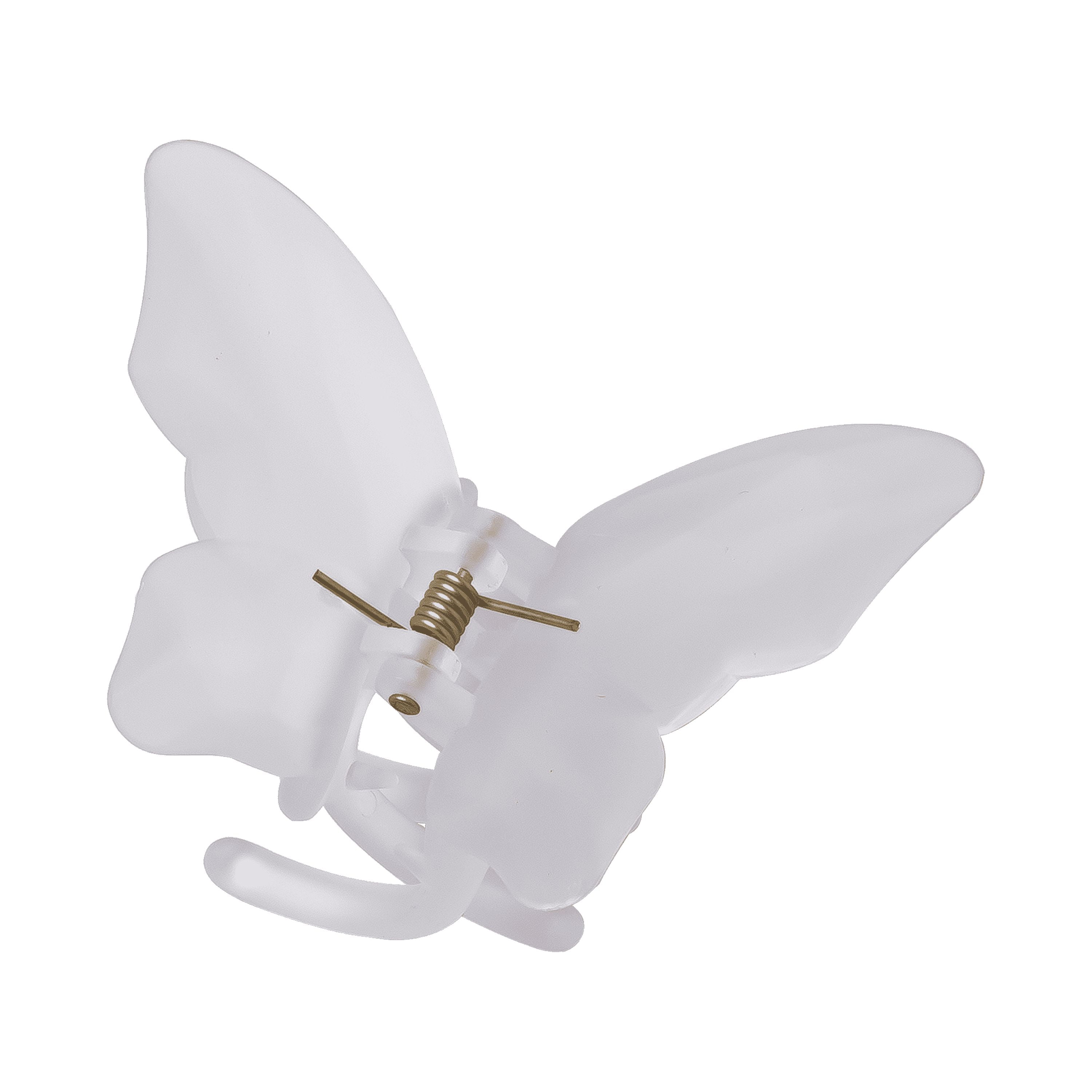 BUTTERFLY HAIR CLAW WHITE BUTTERFLY HAIR CLAW WHITE