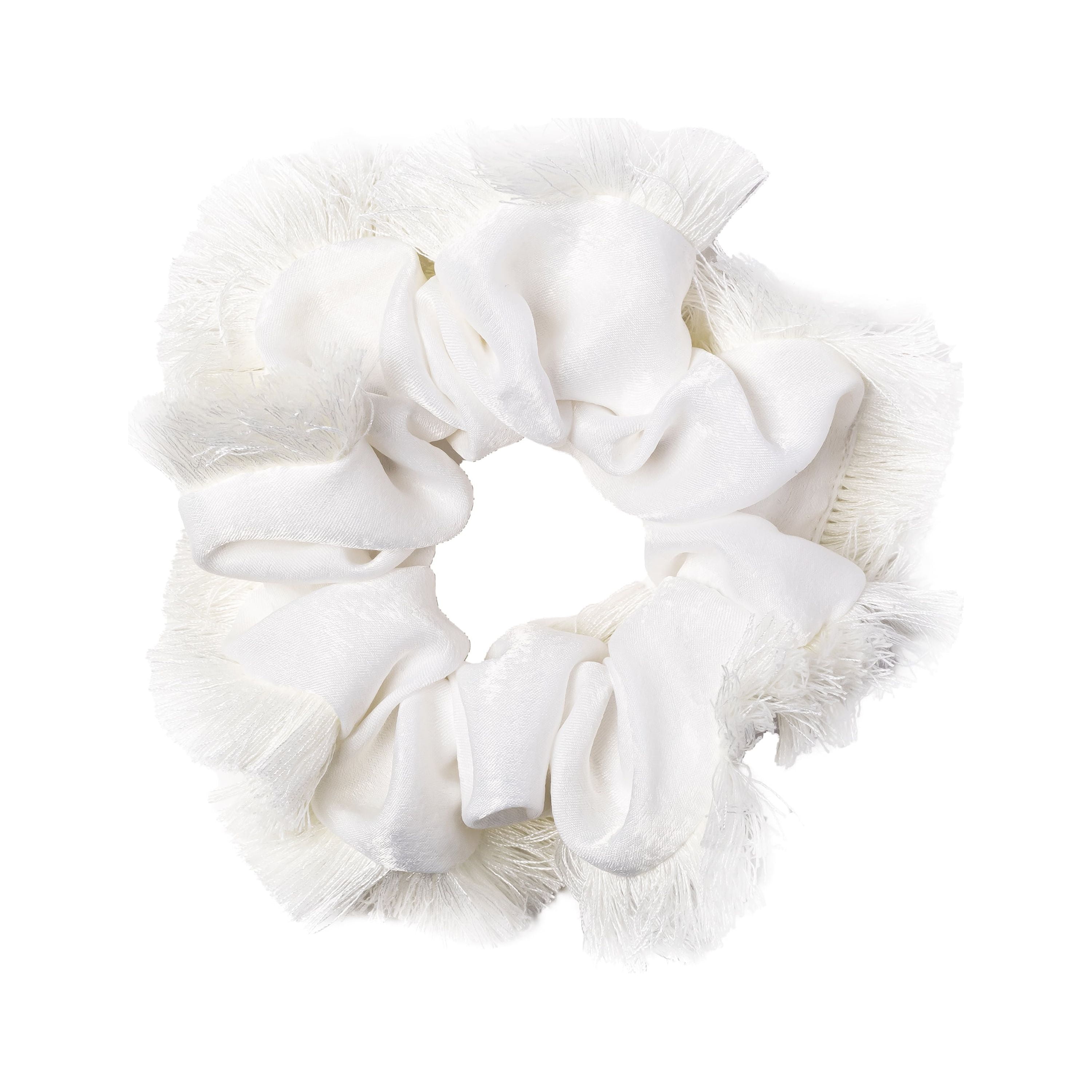 HAIRITAGE BY MINDY Take Me To The Beach Fringe Edge Hair Scrunchie