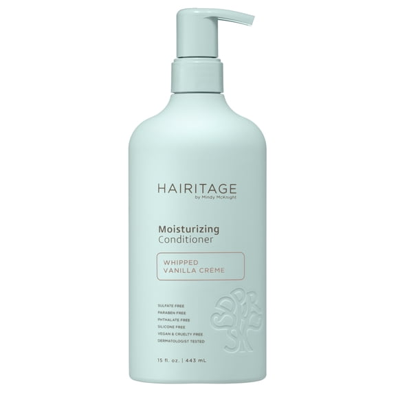 HAIRITAGE Next Gen, Whipped Vanilla Crme Moisturizing Conditioner Sulfate Free, 15 oz