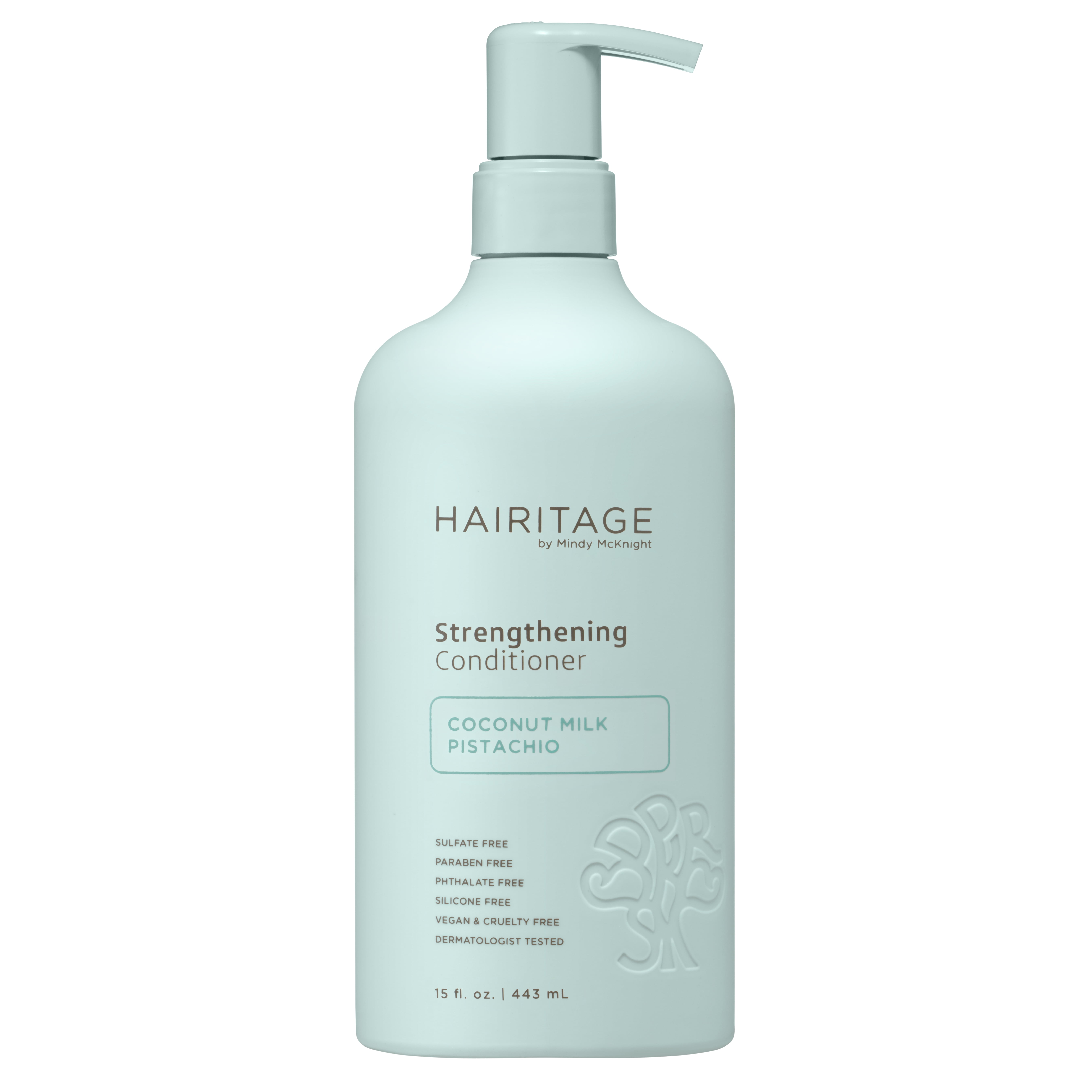 Hairitage Coconut Milk Pistachio Strengthening Deep Conditioner, Sulfate Free, 15 fl oz