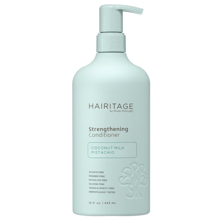 HAIRITAGE Coconut Milk Pistachio Strengthening Conditioner, 15 fl oz