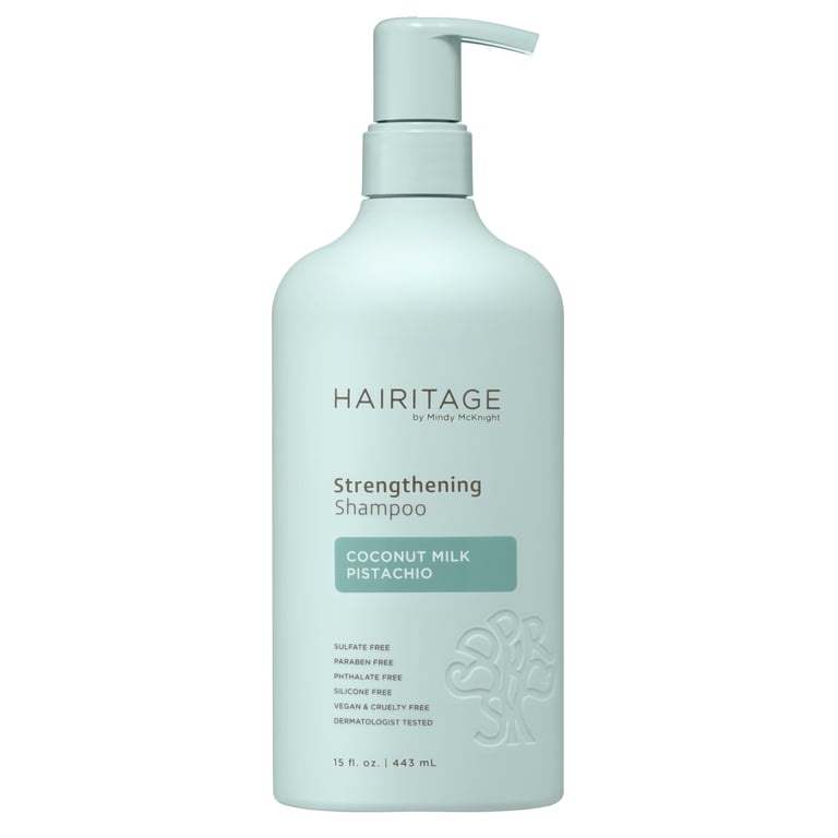Hairitage Coconut Milk Pistachio Strengthening Shampoo for Dry