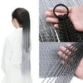 thumbnail image 1 of HAIRRO Long Braid Ponytail Extension with Elastic Tie Straight Sleek Wrap Around Braid Pony Tail Fluffy Natural Soft Synthetic Hairpieces 24 Inch One Piece, 1 of 1