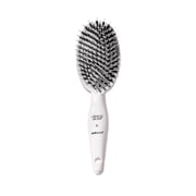 HAIRtamin Miracle Detangling Brush, One Size, White   Gentle Hair Detangler for Adults and Kids
