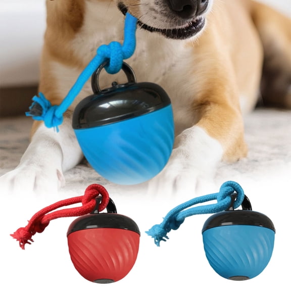 HAITIANS Pet Dog Smart Interactive Toys, Smart Pet Chewing And Teething, Pet Touch-Activated Rope Jumping Toys, Suitable for Dog Indoor And Outdoor Exercise And Chasing