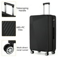 thumbnail image 1 of HAITRAL Two Set Black Modern Metal Lamp Pull Chain Light Table Reading Lamp, 1 of 7
