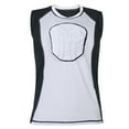thumbnail image 1 of HAIYUE Kids Padded Sleeveless Shirt Chest Sternum Protector Heart Guard Compression Kids Sports Protective Jersey for Basketball Football Baseball to Size XL, 1 of 6