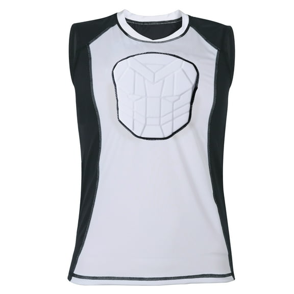 HAIYUE Kids Padded Sleeveless Shirt, Small. One Piece