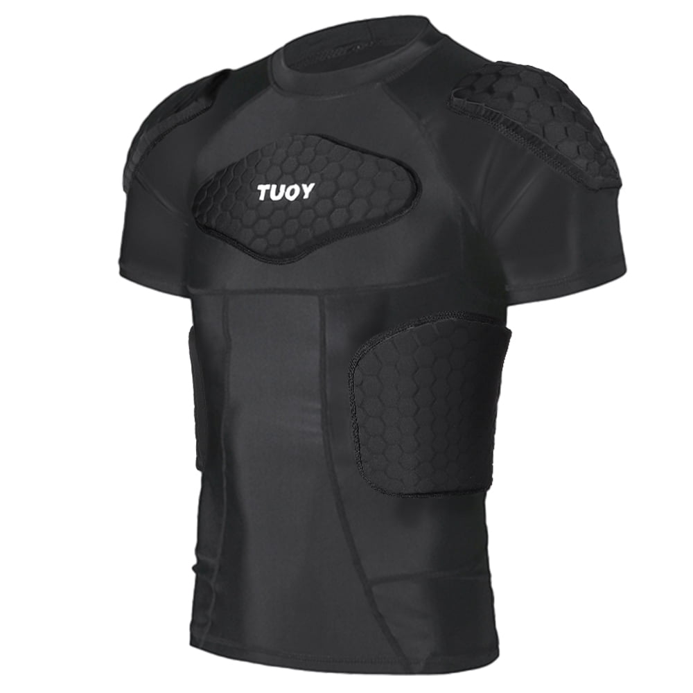 HAIYUE Men Protective FullBody Jersey padded compression shirt