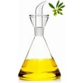 thumbnail image 1 of HAIZEEN 16 oz / 480 ml Glass All-Purpose Cruet, Glass Oil Decanter and Cruet (Cone-16 oz, Smooth surface), 1 of 10