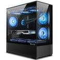 thumbnail image 1 of HAJAAN Gaming PC Desktop, AMD Ryzen 7 7700X up to 5.4GHz, GeForce RTX 4070 12GB GDDR6, 32GB DDR5 6000MHz RAM, 2TB NVMe SSD, WiFi Ready & Windows 11 Pro, 1 of 3