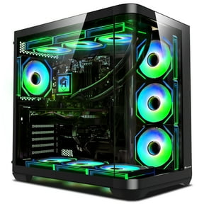 HAJAAN PhantomX Gaming Desktop PC, Intel i9 12900K Processor, GeForce RTX 5060 8GB GDDR7, 64GB DDR4, 2TB M.2 NVMe SSD, Liquid Cooling, Wi-Fi, VR-Ready, Window 11 Pro