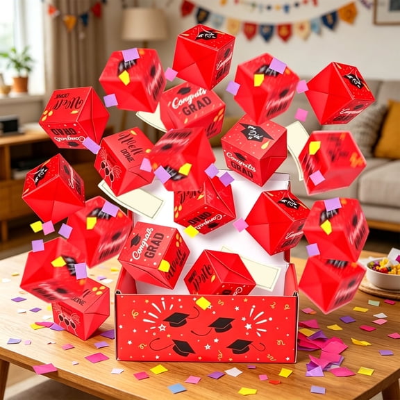 HAJAGP 20 Pop Up Boxes for Father's Day, Ultimate Celebration Surprise Gift (F)