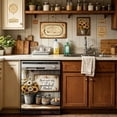 thumbnail image 1 of HAJAGP Magnetic Refrigerator Cover Sticker for Oven, Washing Machine, Kitchen Decor (A), 1 of 6