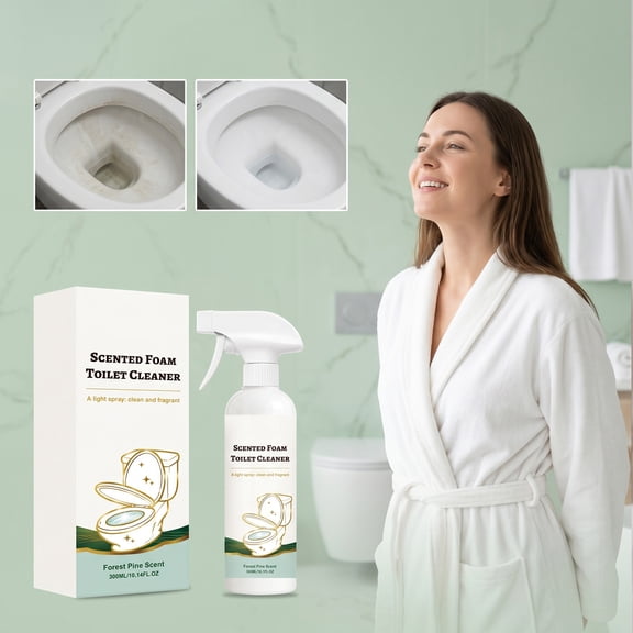 HAJAGP Toilet Cleaning Spray - Toilet Bowl Cleaner for Spring Bath Refresh, 300ml