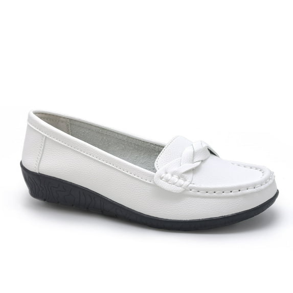 HAJINK Womens Loafers Flats Fashion Comfort Woman Walking Casual Sneakers