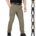 thumbnail image 1 of HAJWOH Cargo Pants for Men Relaxed Fit Waterproof Pants with Pockets Ripstop Work Construction Pant, 1 of 5