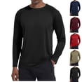 thumbnail image 1 of HAJWOH Men's Long Sleeve Shirts UV Sun Protection Athletic Shirts for Fishing Hiking Swimming Running, 1 of 5