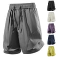 thumbnail image 1 of HAJWOH Mens Athletic Shorts Quick Dry Basketball Soccer Running Sports Gym Active Performance Shorts with Pockets, 1 of 5