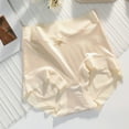 thumbnail image 1 of HAJWOH Seamless Underwear For Women No Show Full Coverage Briefs Soft Lace Waistband Underwear Fashion Seamless Panties Baggy, 1 of 3