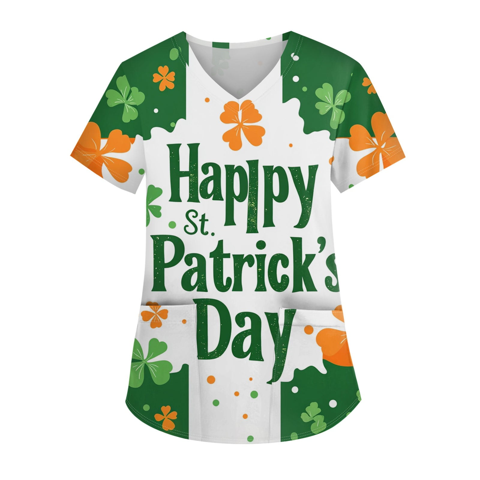 st patricks day scrub uniforms