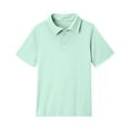 thumbnail image 1 of HAJWOH Toddler Girls Polo Uniform Shirts School Short Sleeve Uniforms Casual Button Down T-Shirt 2025 New Collared Golf Polo Shirt Athletic Clothes Mint Green 9-10 Years, 1 of 6