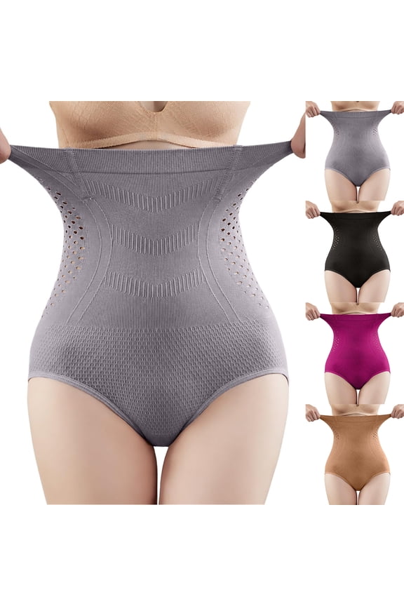 Triangle Shapewear for Women Tummy Control High Waisted Butt Lifting Body Shaper Shorts Thigh Slimmer Underwear