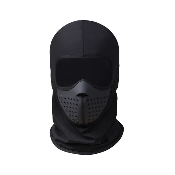 HAJWOH Winter Rider Warm Anti-Haze Balaclava Full Face Mask, Winter Rider Warm Anti-Haze Balaclava, for Motorcycle Skiing Black