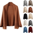 thumbnail image 1 of HAJWOH Women Cardigan Spring Fall Shawls Sweater Wraps Soft Tops, 1 of 4