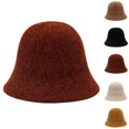 thumbnail image 1 of HAJWOH Women's Winter Knitted Bucket Hat Fashion Basin Cap Comfortable Warm Fisherman Hat for Outdoor Daily Wear, 1 of 5