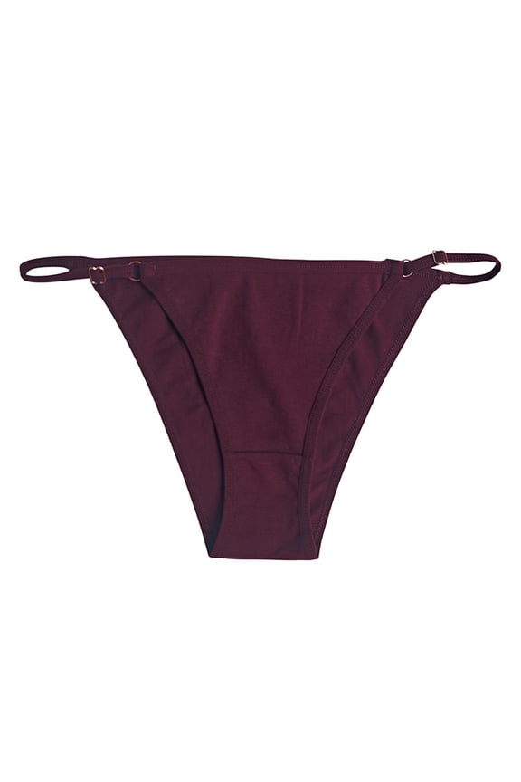 Womens Thongs String Bikini Thongs Sexy Lingerie Low Rise Fashion Underwear Lightweight Panties T-Back Casual Lingerie