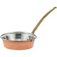 thumbnail image 1 of HAKAN Multipurpose Pure Copper Cookware with Handle, Handmade Copper Sauté and Frying Pan, Butter and Milk Warmer Pan, Decorative Copper Skillet, Suitable for Oven & Stovetop, X-Small to X-Large Size, 1 of 7