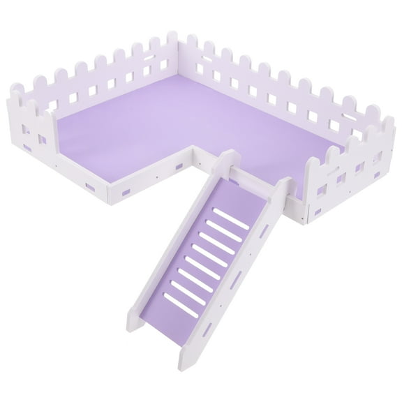 HAKIDZEL Hamster Stand Platform PVC Playing Indoor Pet Playtime 1 Set