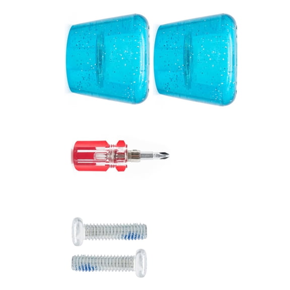 HAKIDZEL 1 Set Roller Skate Toe Plugs for Skaters Lightweight Design 4.7x1.8in Size