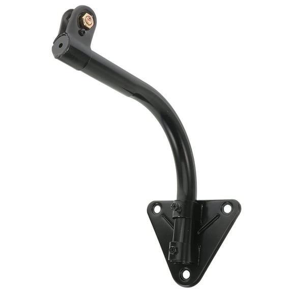 HAKIDZEL 1 Set Wall Mounted Bracket For Fan With Curved Design And Black Color