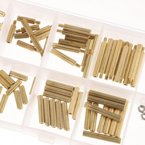 HAKIDZEL Rack Mount Screws Iron 120Pcs