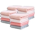 thumbnail image 1 of HAKIDZEL 16Pcs Dishcloth Microfiber Reusable Cleaning Cloth for Kitchen Use Scratch-resistant, 1 of 8