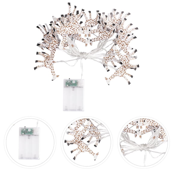 HAKIDZEL 1Pack Cartoon String Light Iron Decoration for Bedroom Illumination