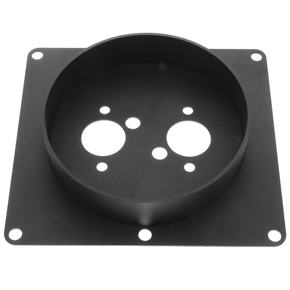 HAKIDZEL Automotive Maintenance Fixing Plate Metal Black 1Set Parking Heater Accessory