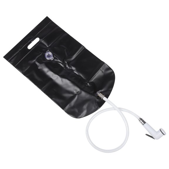 HAKIDZEL 1Pack Outdoor Portable Shower Bag for Camping and Road Trips 52.00X30.50X0.10cm PVC and Plastic