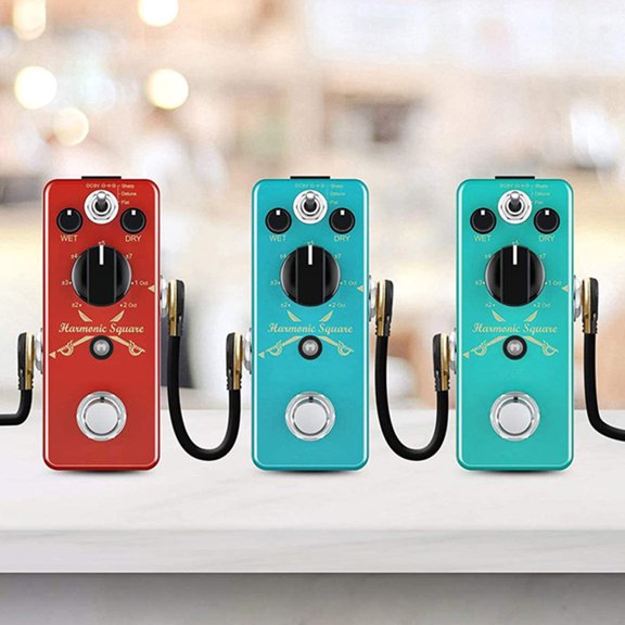 HAKIDZEL Musical Instrument Effect Cable Silver 2Pcs 11.8x1.6In