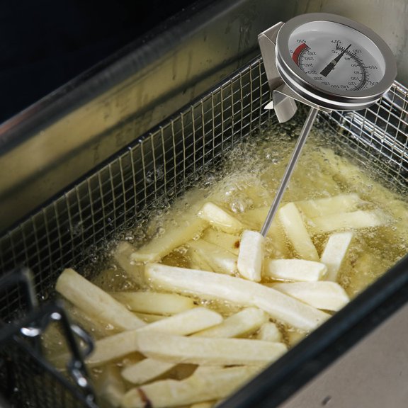 HAKIDZEL 2Pcs Kitchen Thermometer with Stainless Steel Dial for Accurate Measurement in Cooking