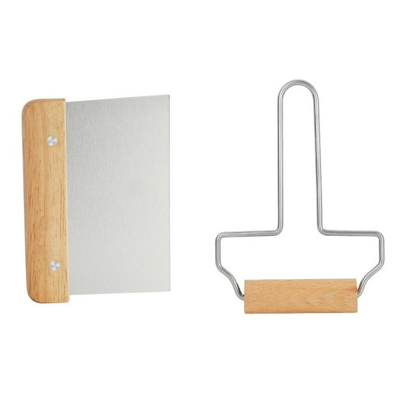 HAKIDZEL 2Pcs Pastry Dough Roller and Kitchen Tool in Assorted Color